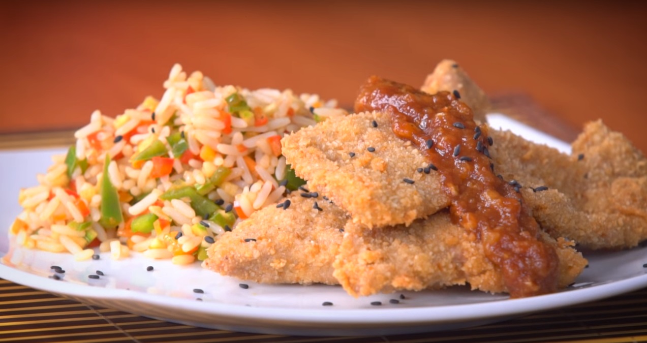 Milanesas de cerdo con salsa agridulce - Cucinare