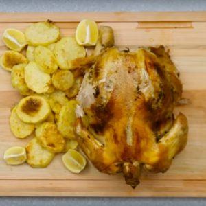 Pollo al horno con papas - Cucinare