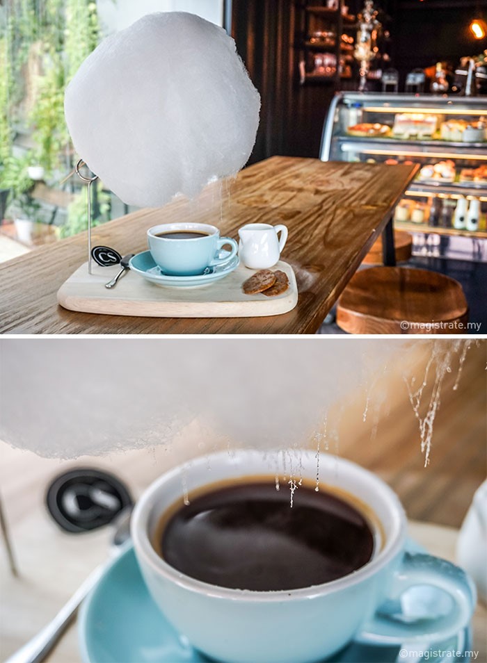 El café más exótico: endulzado con algodón de azúcar - Cucinare