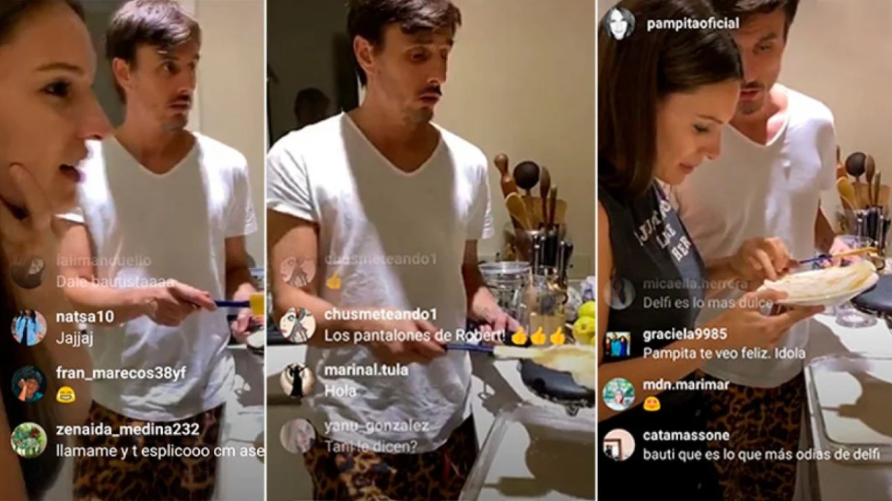 Pampita preparó panqueques en familia: un vivo de Instagram que vino con  blooper incluído - Cucinare